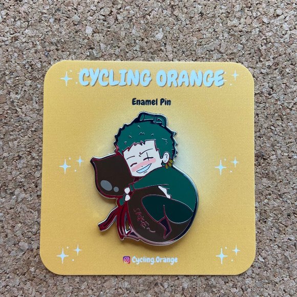 Other - One Piece - Roronoa Zoro (Sake~) - Hard Enamel Pin!